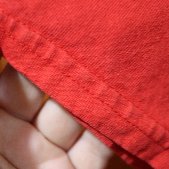 B&H Co Red Spellout Providence Raised Flocked Text TShirt Large - Picture 9 of 13